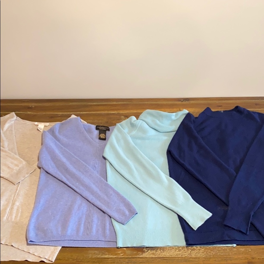 (4) Small Sweaters